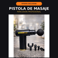 Pistola de Masaje Percusión Profesional – 4 Cabezales